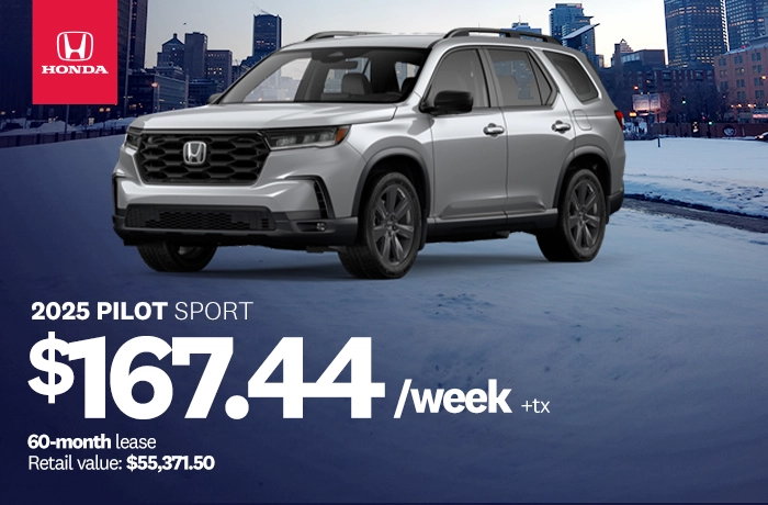 Bannière de Promotion Pilot Sport 2025